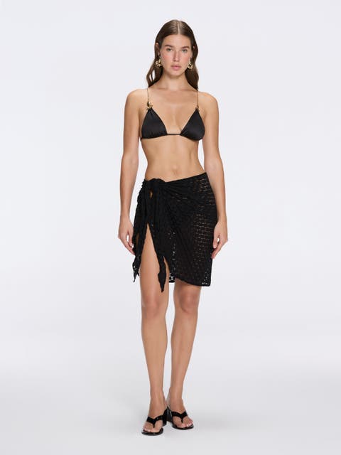 Dalina Mini Mesh Wrap Sarong