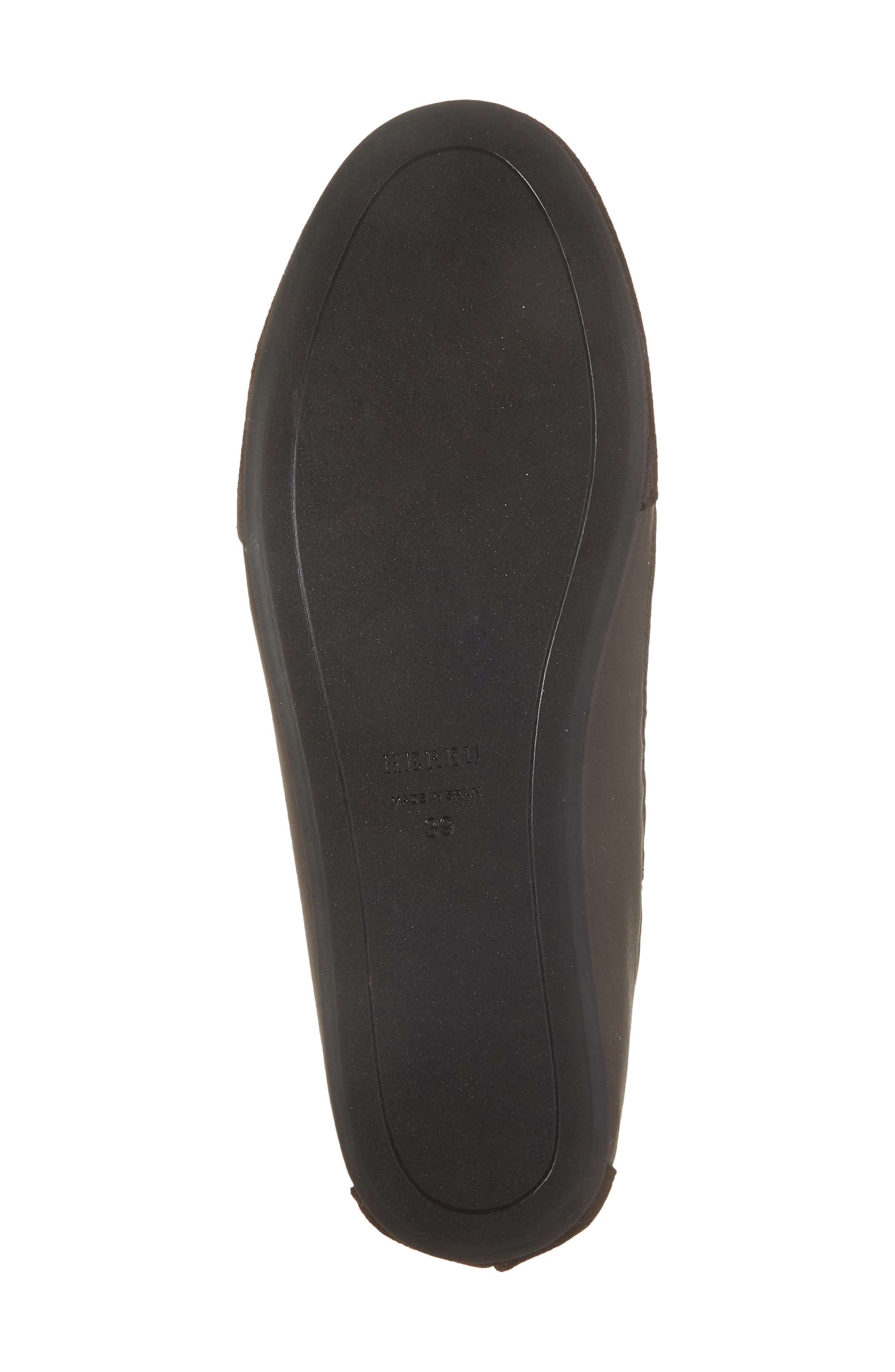 HEREU Sporty Woven Mary Jane Flat, Alternate, color, Dark Brown