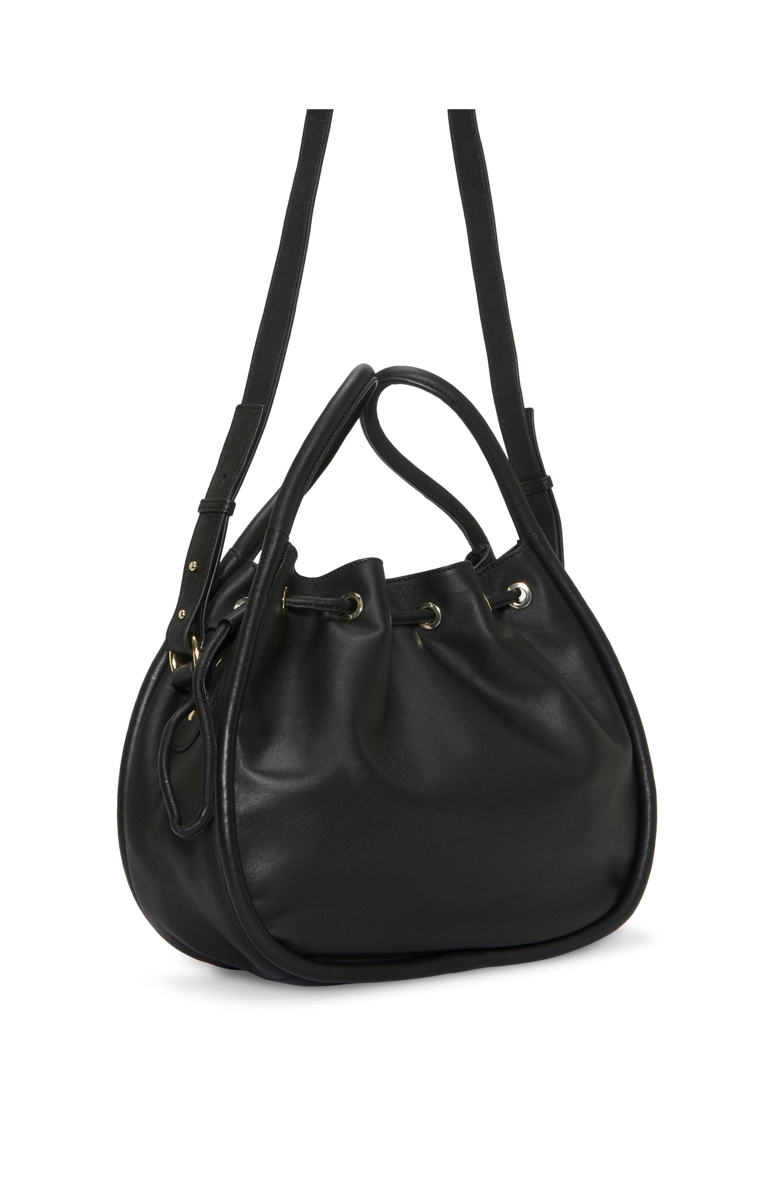 Vince Camuto Faslo Leather Bucket Satchel, Alternate, color, 