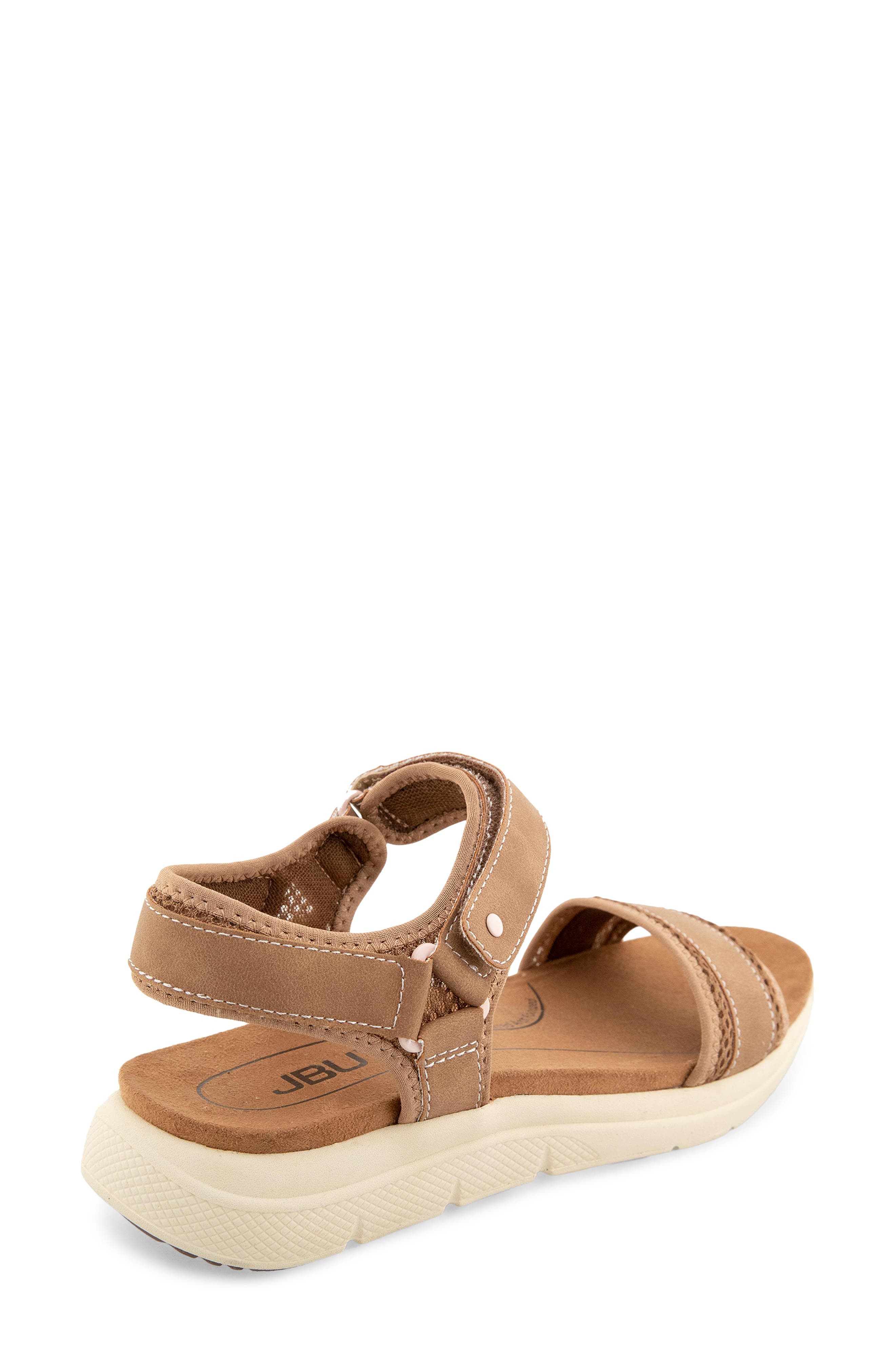 JBU Ellewood Ankle Strap Sandal, Alternate, color, Tan/ Petal