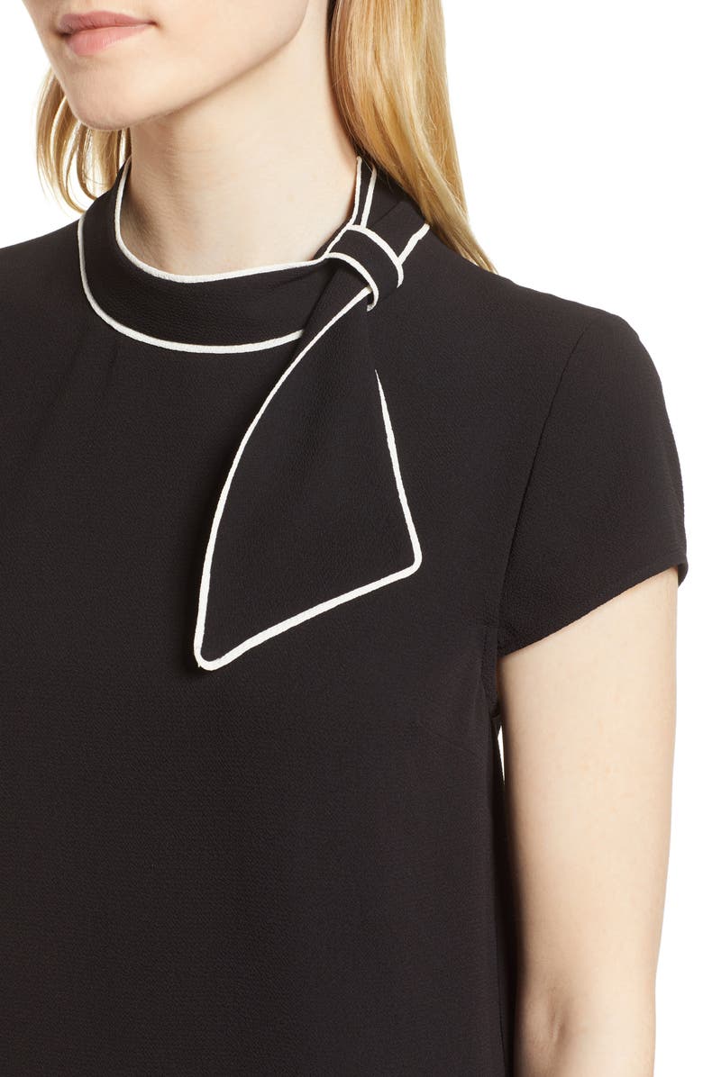 CeCe Tie Neck Blouse, Alternate, color, 