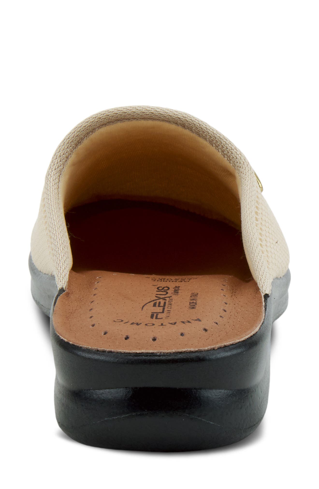 Flexus by Spring Step Scuff Slipper, Alternate, color, Beige Fabric