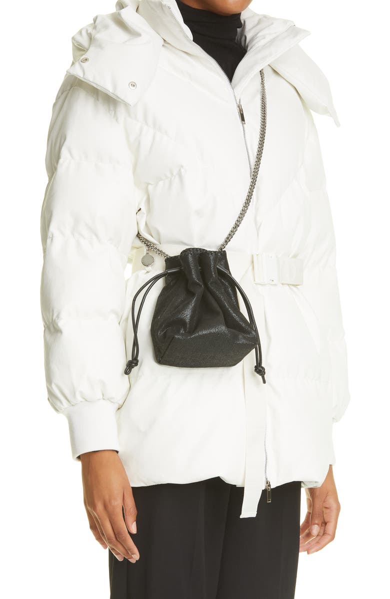 Stella McCartney Falabella Micro Bucket Bag, Alternate, color,