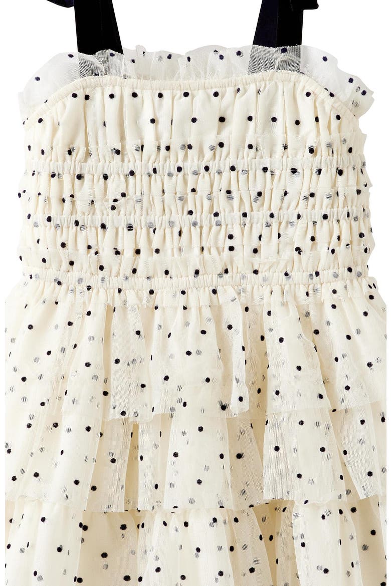 Kid's Molly Dress Up Dress, Alternate, color, Dark Vanilla Squid Ink Spot