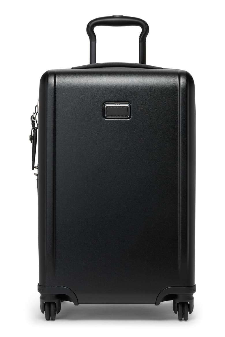 Ventra Expandable Carry On Suitcase, Main, color, BLACK TEXTURE