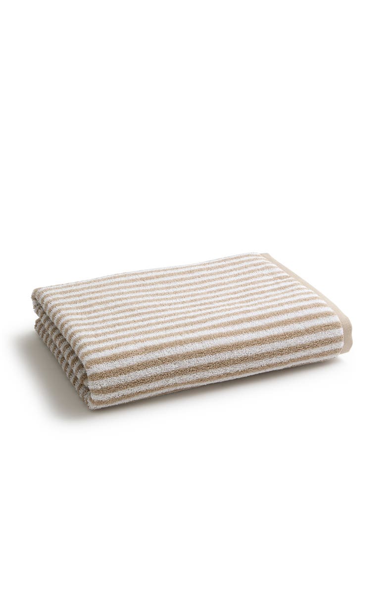 CHRISTY Portobello Stripe Coastal Inspired Towels, Main, color, Birch