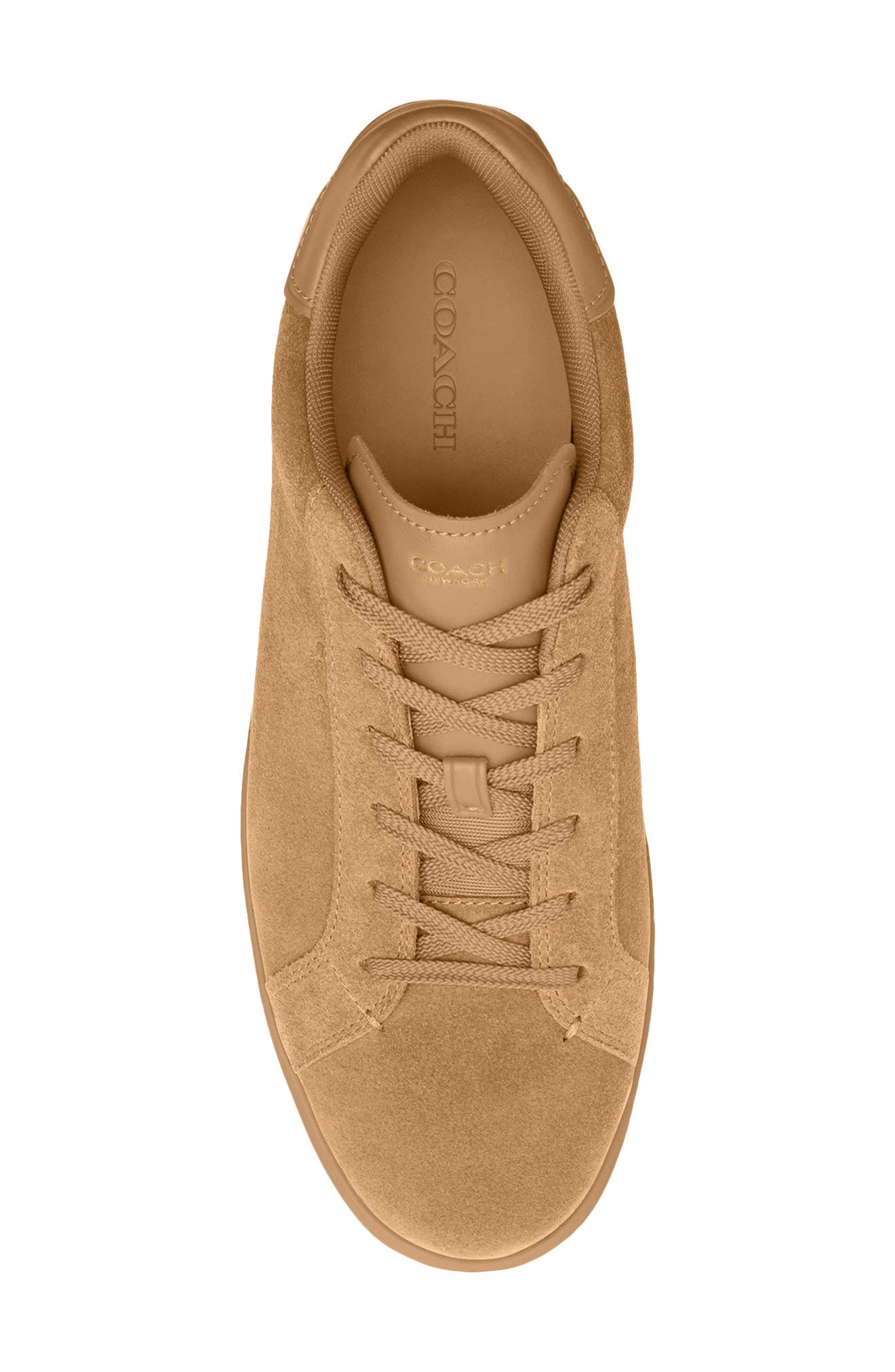 COACH High Line Sneaker, Alternate, color, Light Beige