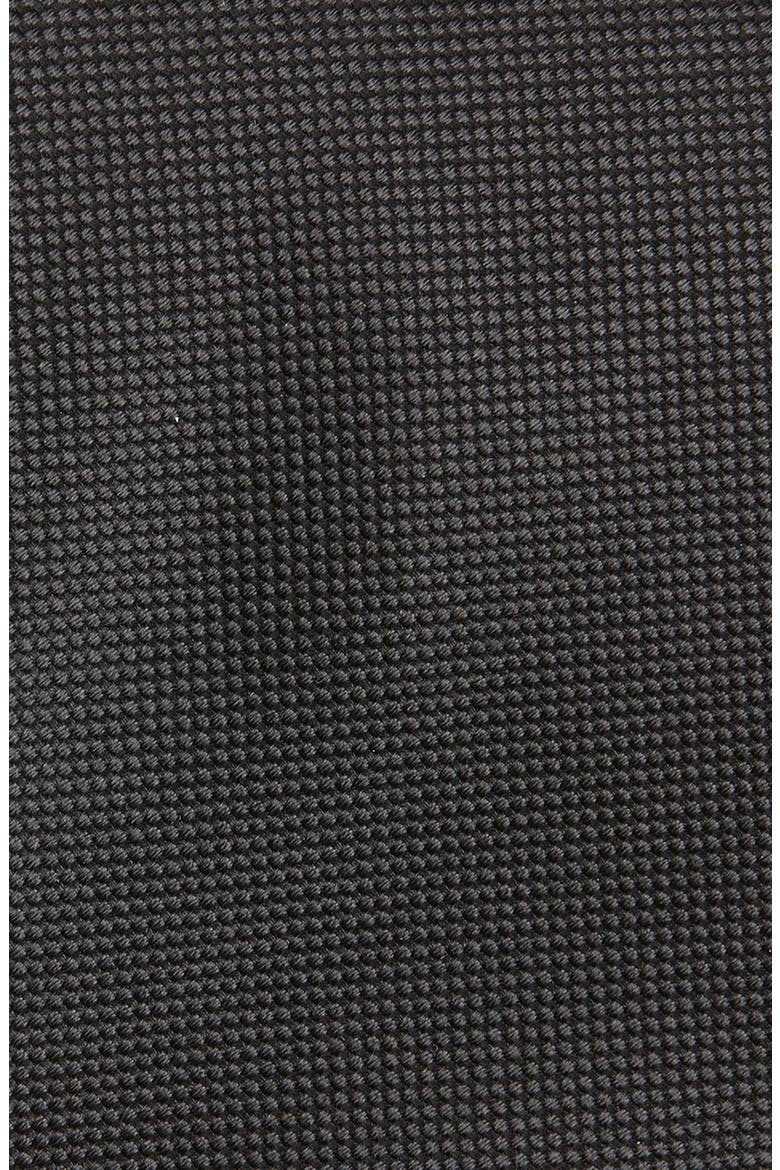 Solid Mullberry Silk Tie, Alternate, color, BLACK