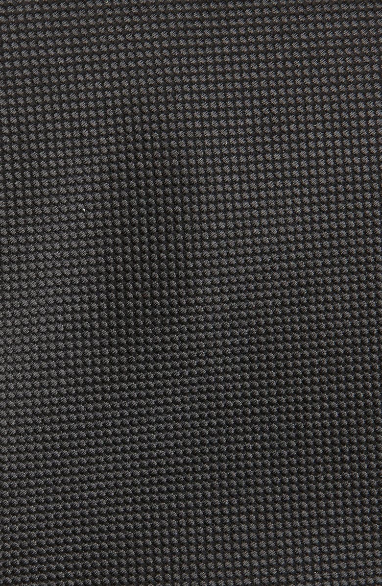 TOM FORD Solid Mullberry Silk Tie, Alternate, color, Black