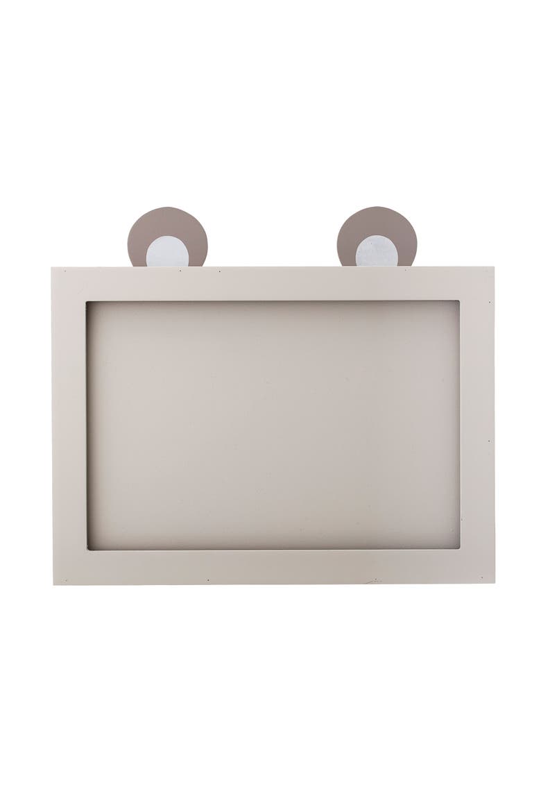 Bear Ears Wood Photo Frame, Main, color, Grey