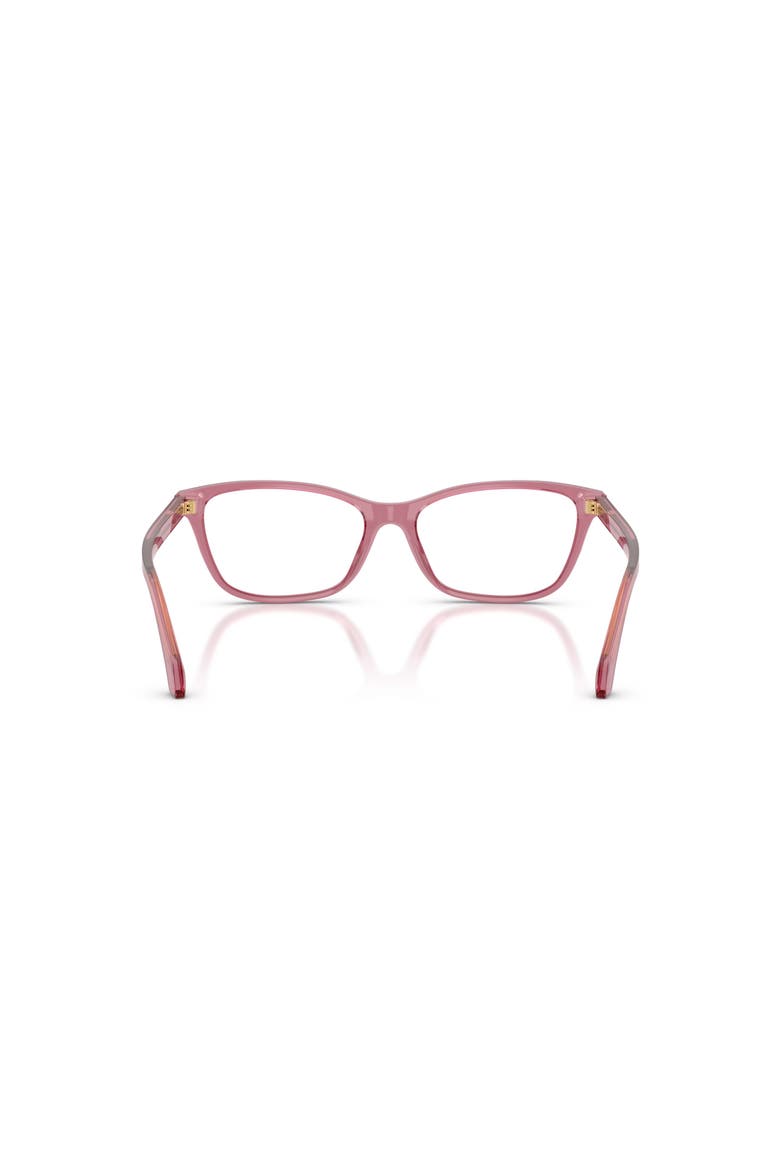 54mm Cat Eye optical glasses, Alternate, color, Red