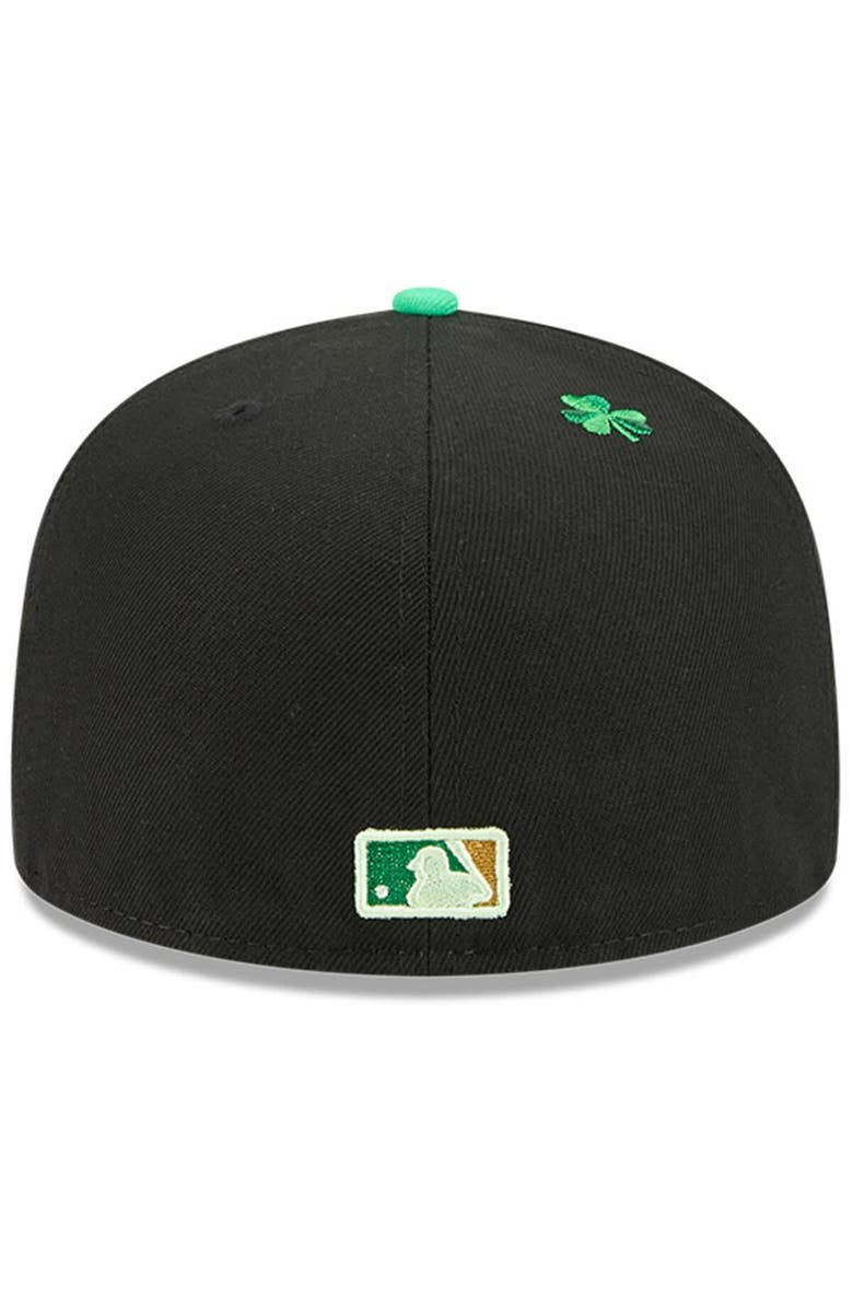 New Era Men's New Era Black Colorado Rockies 2026 St. Patrick's Day 59FIFTY Fitted Hat, Alternate, color, Black