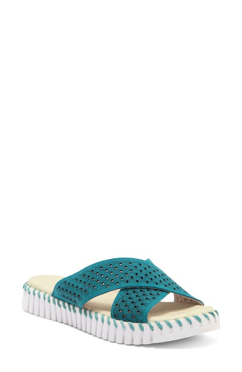 Tulip Slide Sandal (Women)