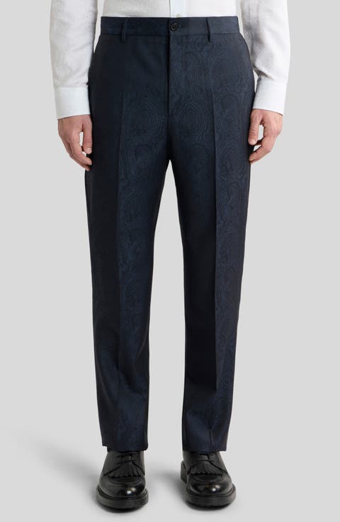 Paisley Wool Pants