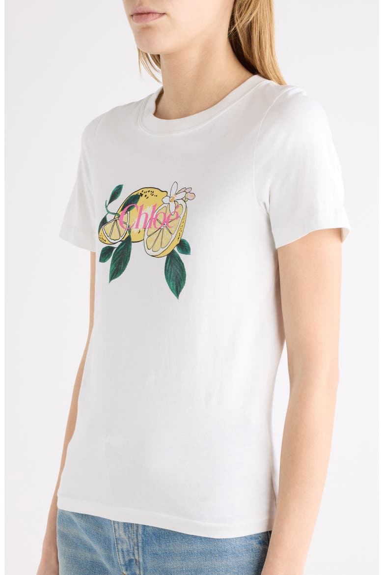 Lemon Graphic T-Shirt, Alternate, color, ICONIC MILK