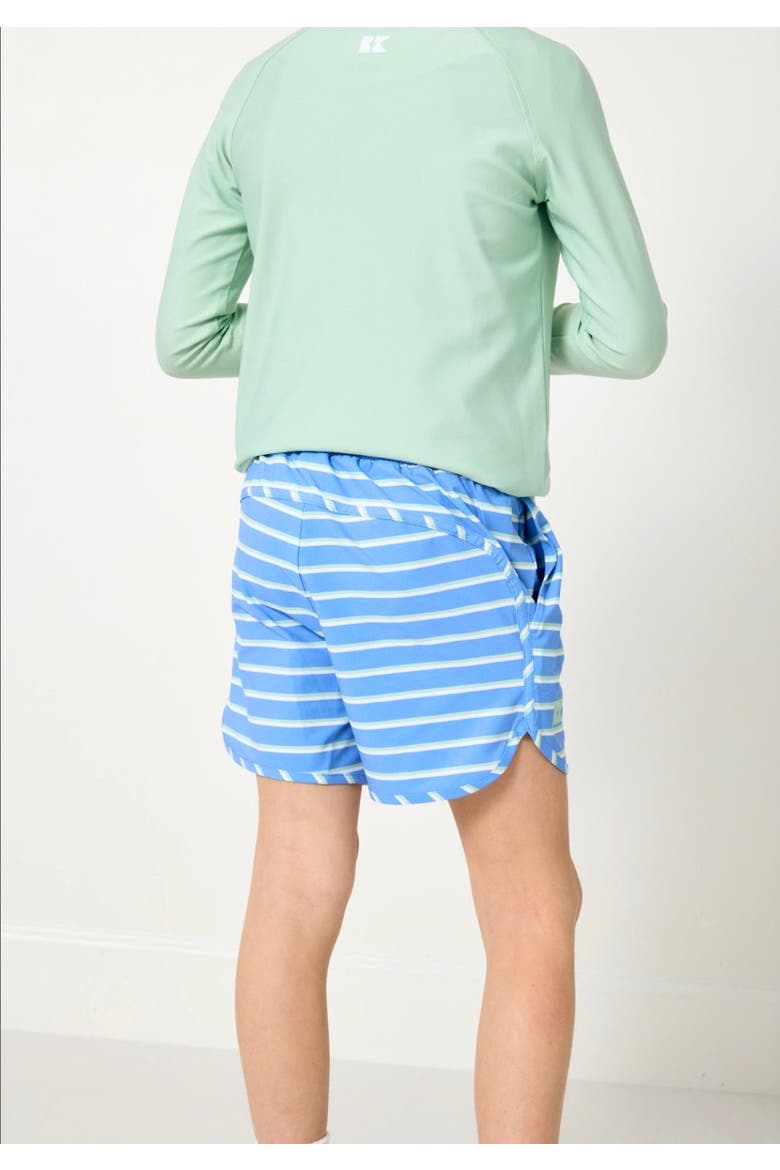 Super Short Lined, Alternate, color, Sky Blue Stripe
