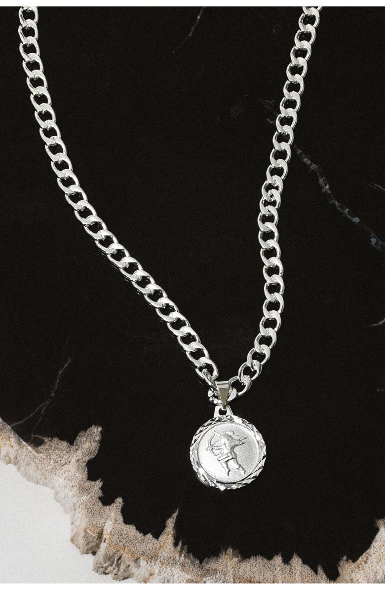 Child of Wild The Cupid Necklace, Alternate, color, Silver