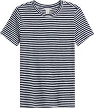 Caslon® Cotton Blend Crewneck T-Shirt
