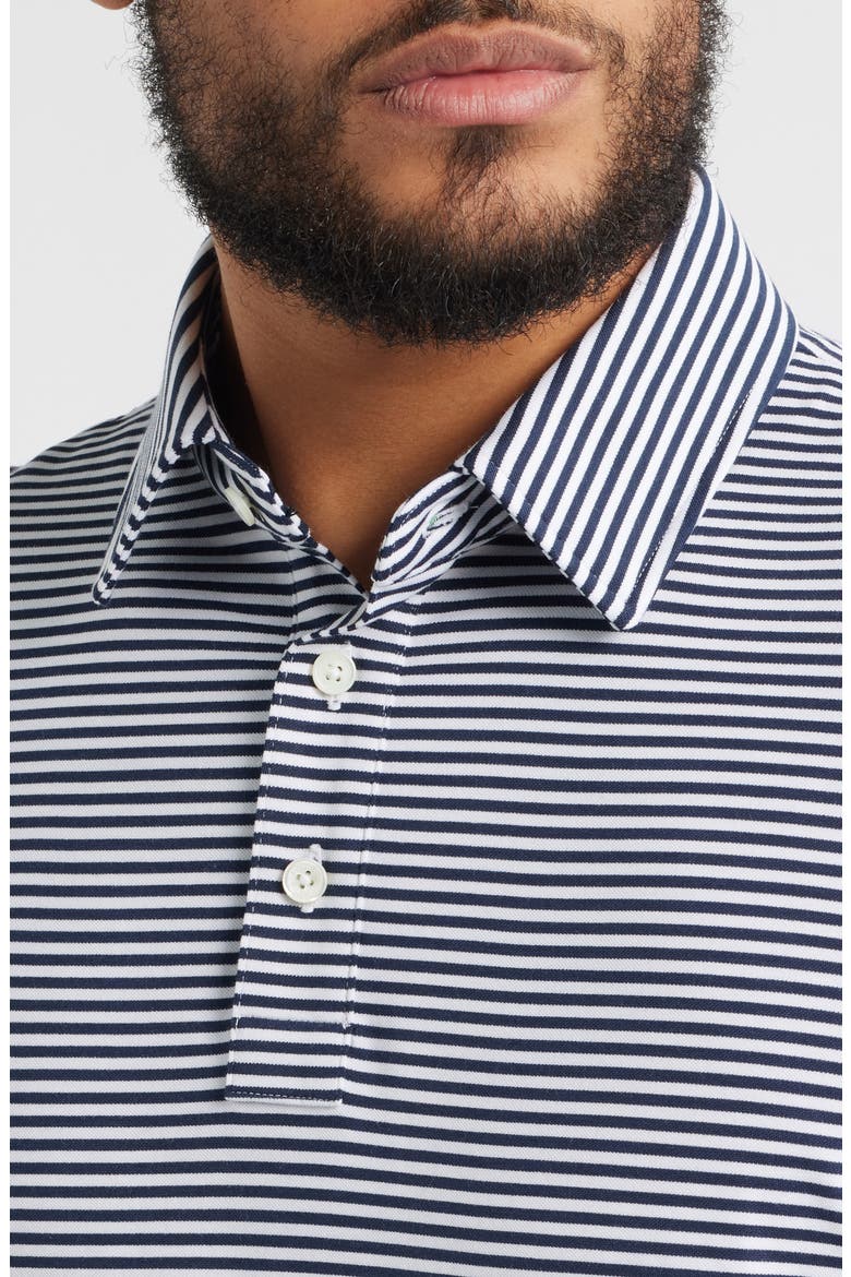 All Play Stripe Performance Golf Polo, Alternate, color, TWILIGHT