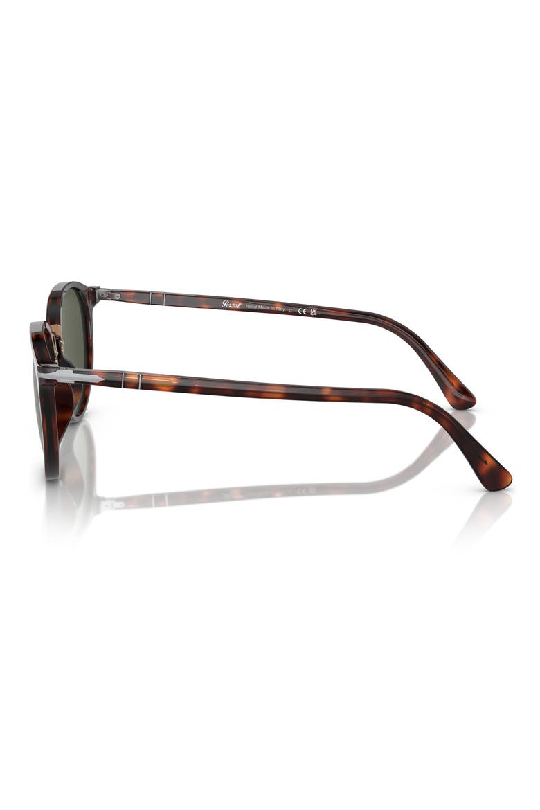 PO3210S 51mm Oval Sunglasses, Alternate, color, HAVANA / GREEN