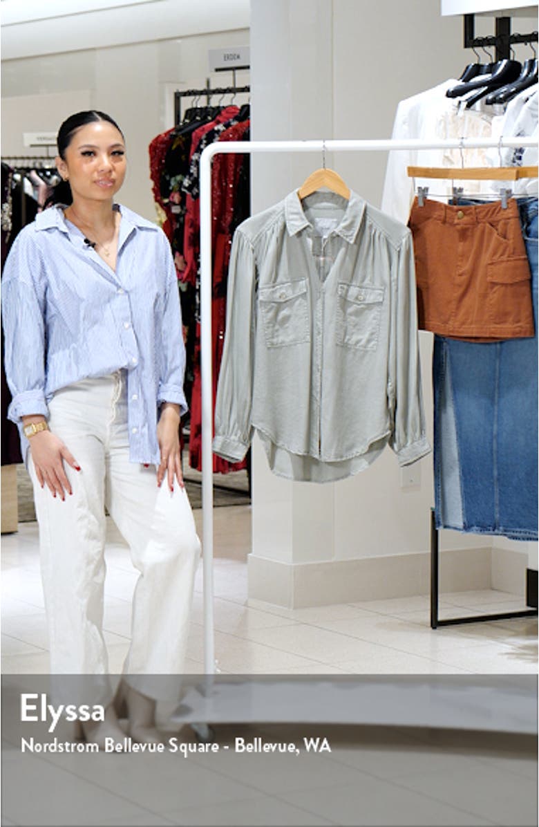 Soren Tencel<sup>®</sup> lyocell Button-Up Shirt, sales video thumbnail