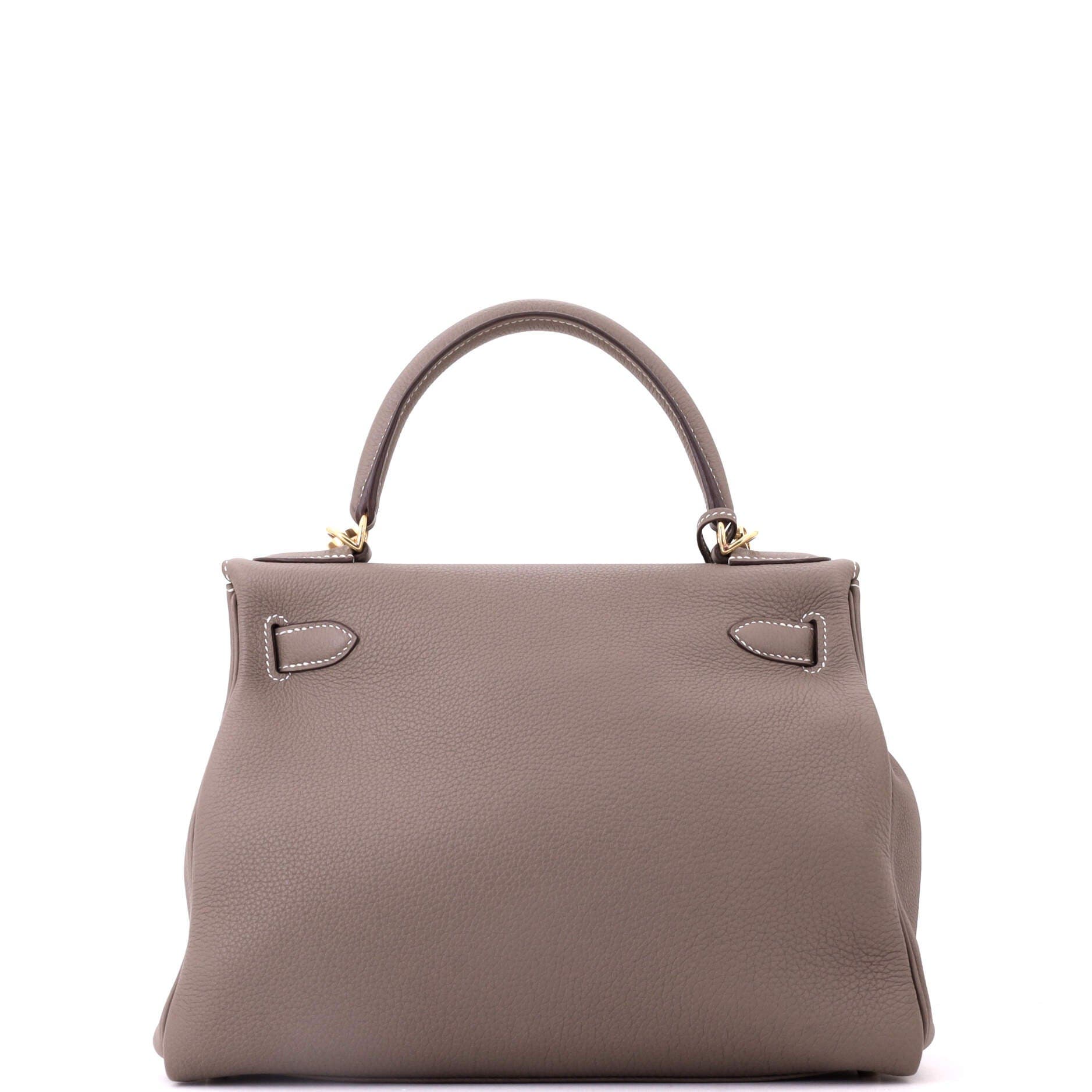 Kelly Handbag Grey Togo with Gold Hardware 28, Alternate, color, Grey