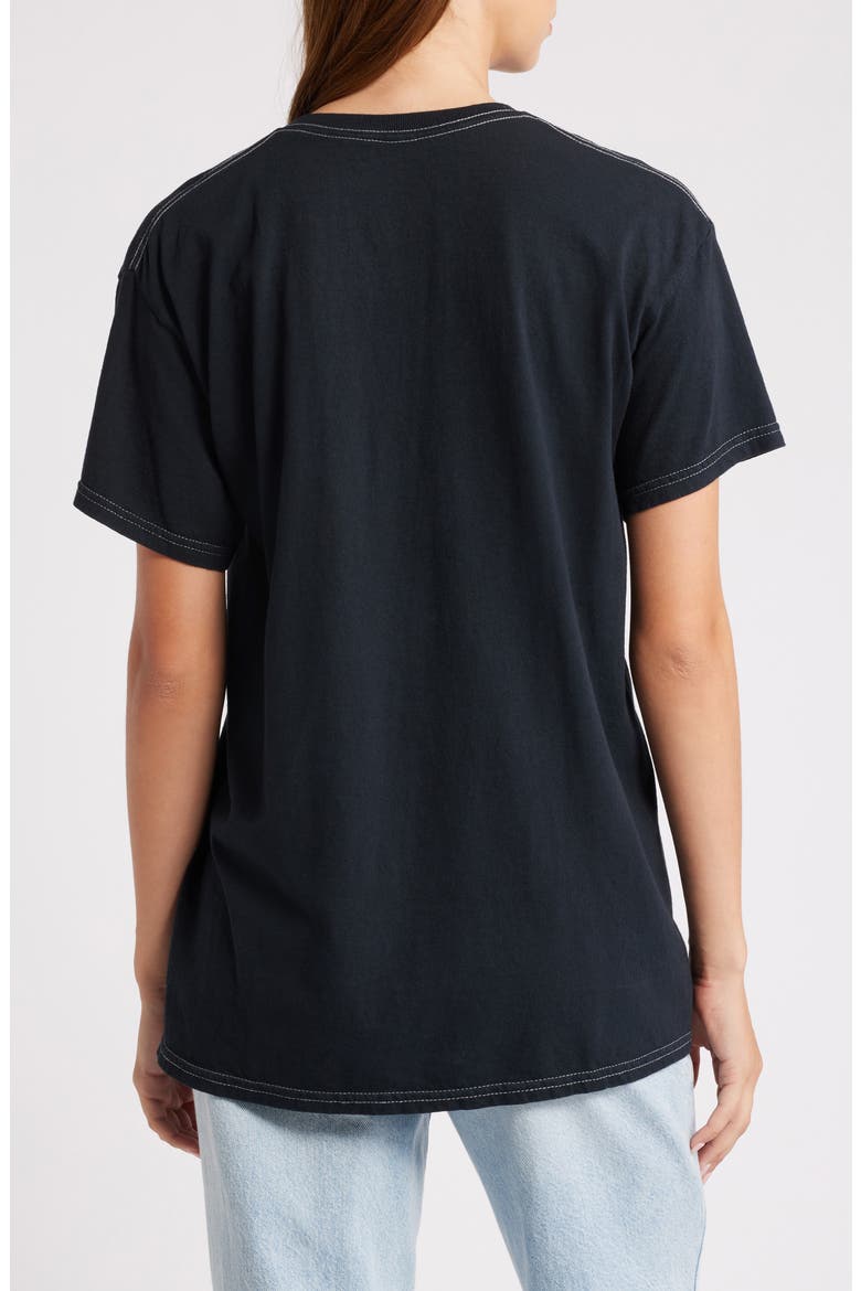 Peanuts® Spooky Cotton Graphic T-Shirt, Alternate, color, BLACK
