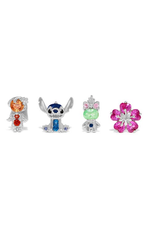 x Disney Lilo and Stitch Mismatched Stud Earrings