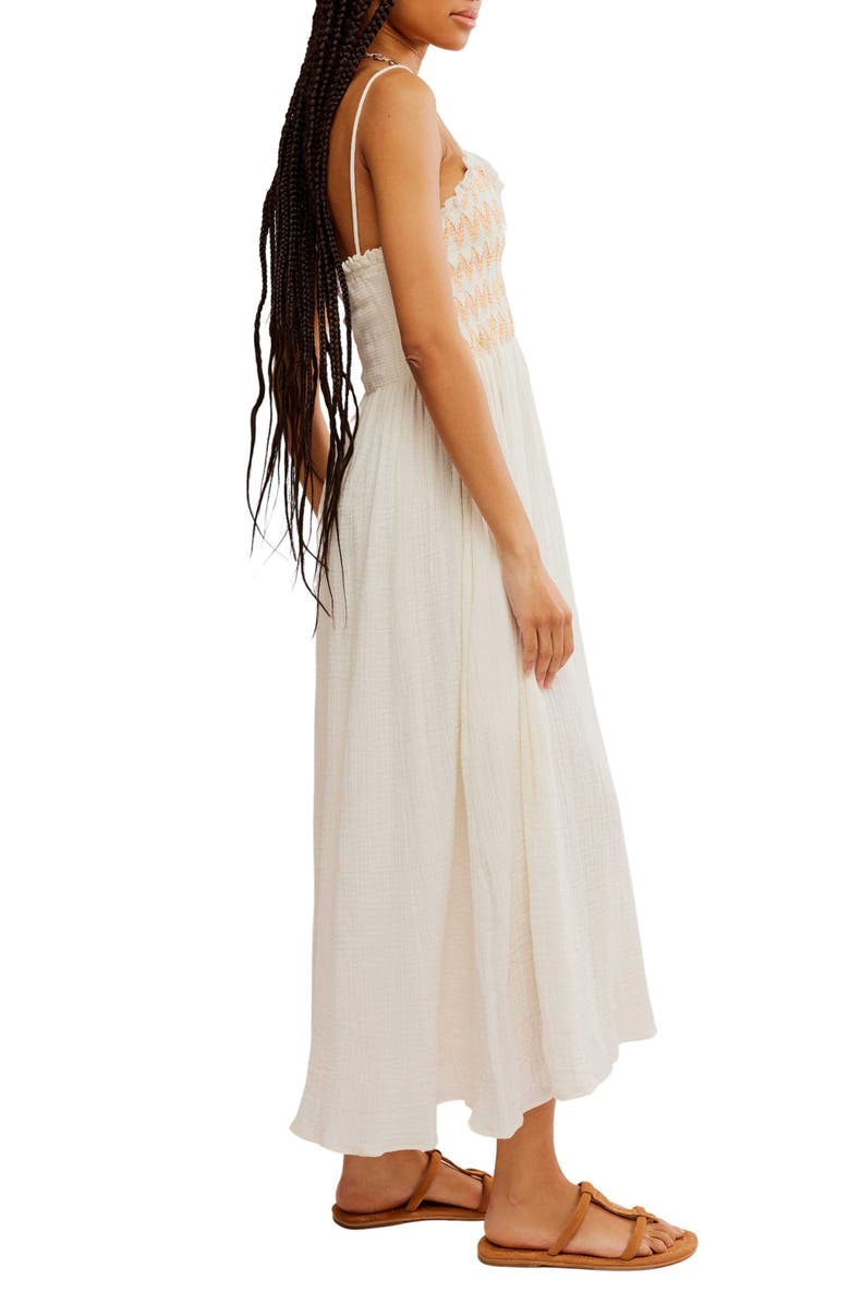 Free People Sweet Nothings Cotton Gauze Maxi Sundress, Alternate, color,