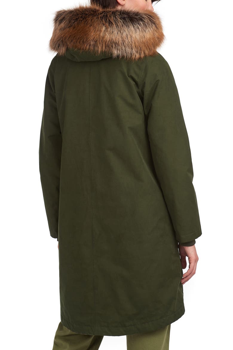 Mirabelle Waterproof Coat, Alternate, color, DUFFLE BAG/ NATURAL