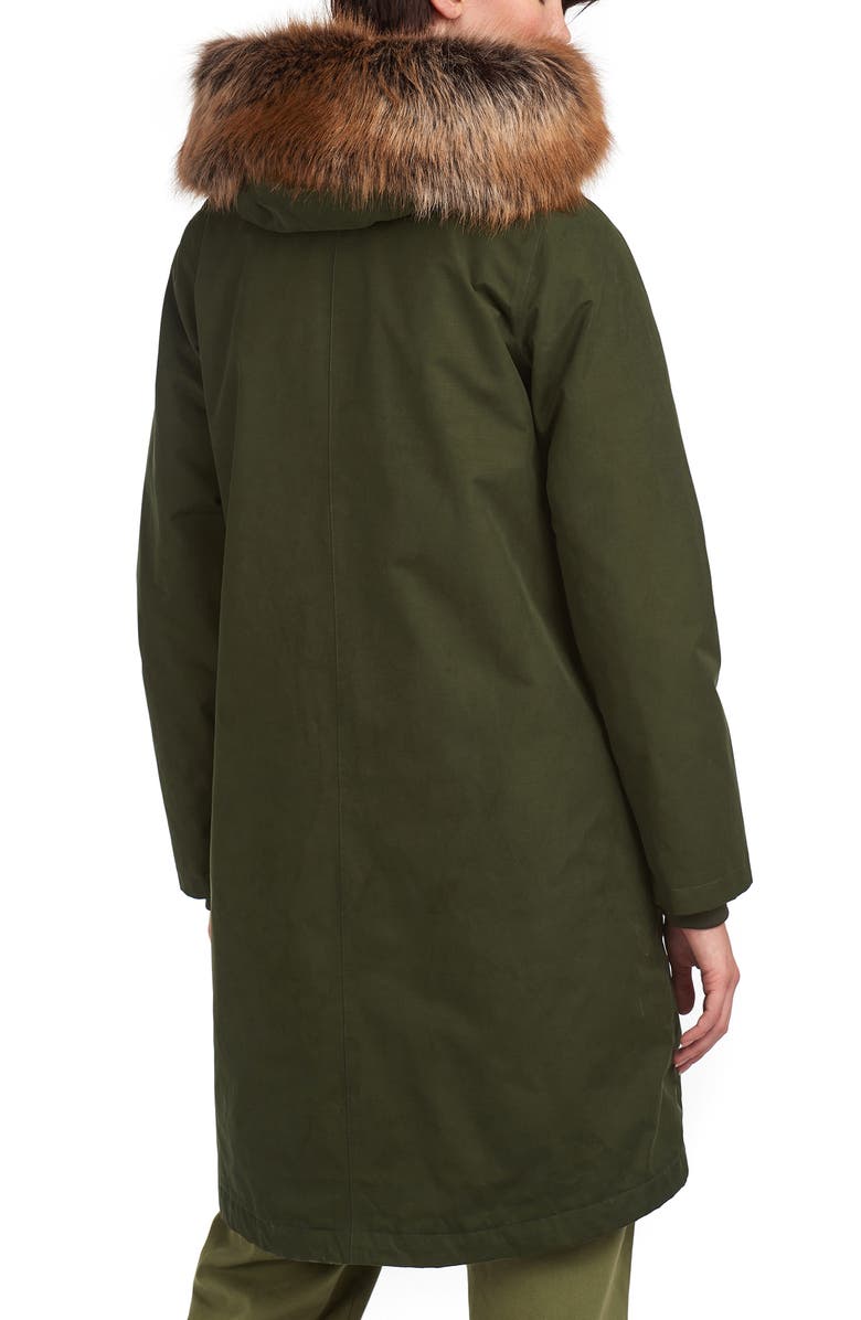 Barbour Mirabelle Waterproof Coat, Alternate, color, 