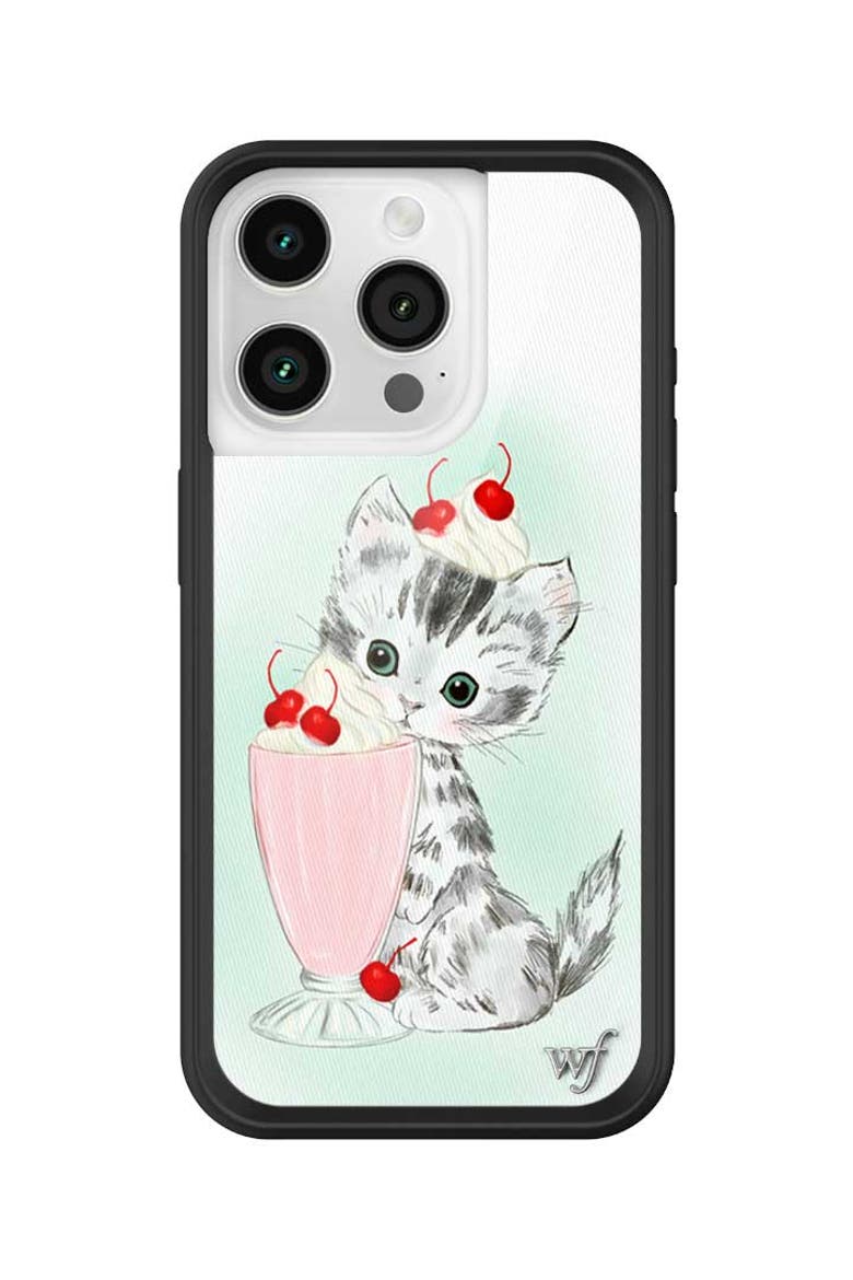 Kitty Shake iPhone Case, Alternate, color, Blue