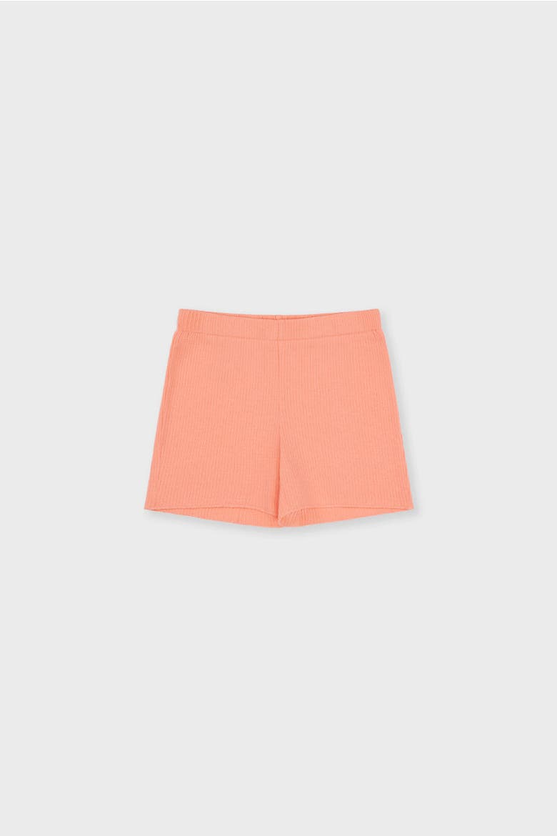 Organic Cotton Ribbed Short, Main, color, Desert Flower