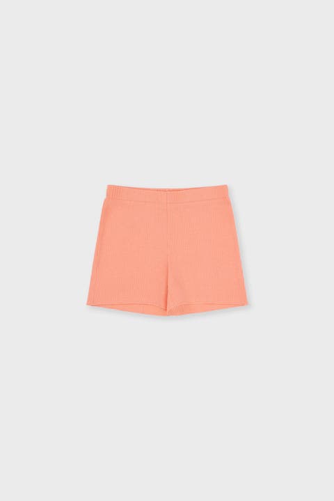 Organic Cotton Ribbed Short