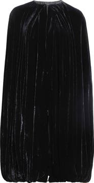 Rick Owens Temple Velvet Bubble Dress