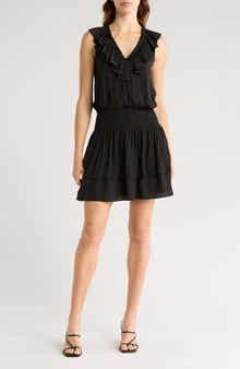 Ramy Brook Carson V-Neck Minidress