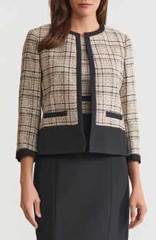 KASPER Plaid Jacket