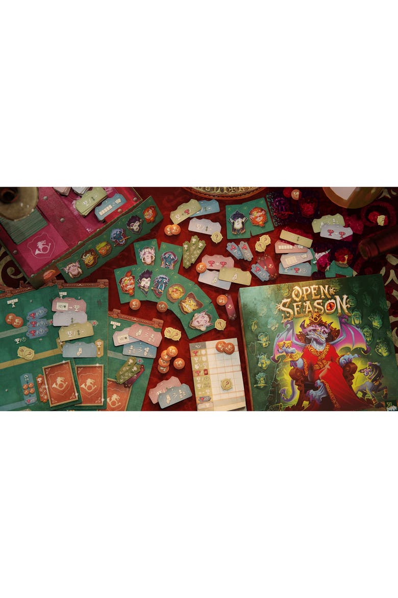Open Season Strategy Board Game, Ages 10+, Alternate, color, Multicolored