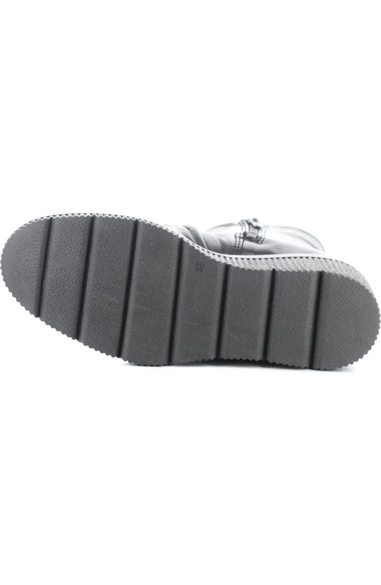 Bos. & Co. Alina Waterproof Platform Wedge Bootie, Alternate, color, Black