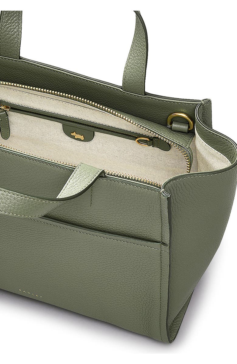Radley Medium Oak Street Leather Tote, Alternate, color, Dark Olive