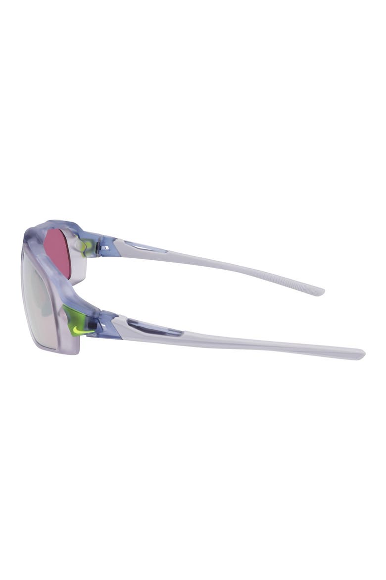 Flyfree 72mm Rectangular Sunglasses, Alternate, color, MATTE ASHEN SLATE/ COURSE