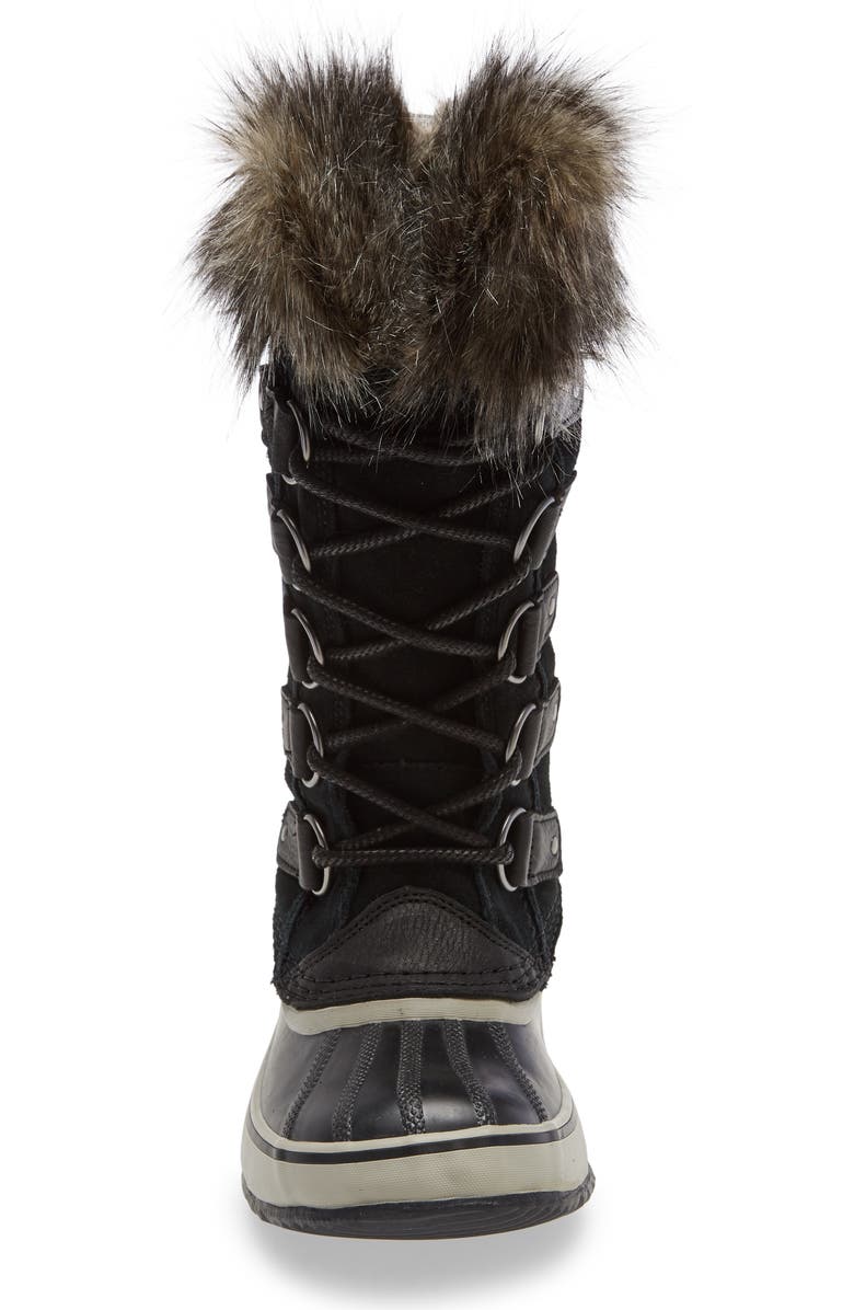 SOREL Joan of Arctic Faux Fur Waterproof Snow Boot, Alternate, color,