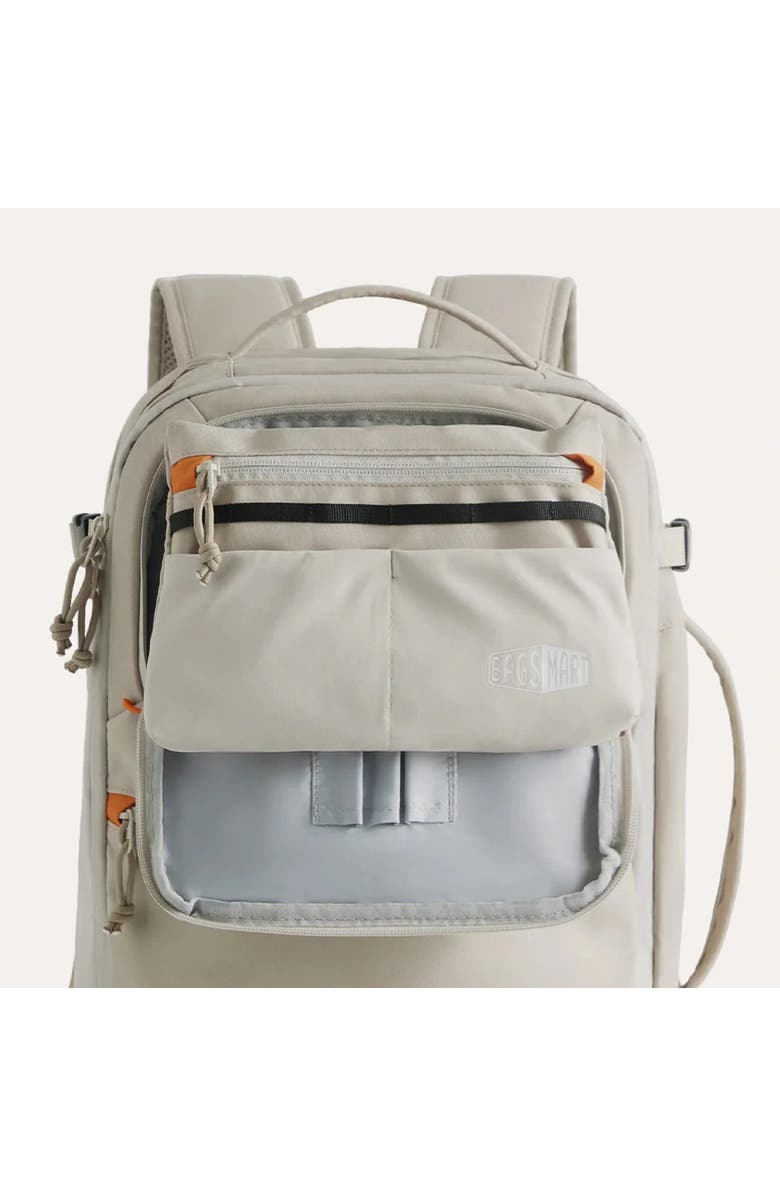 Bagsmart Faro 29L Carry On Travel Backpack Set, Alternate, color, Bone White