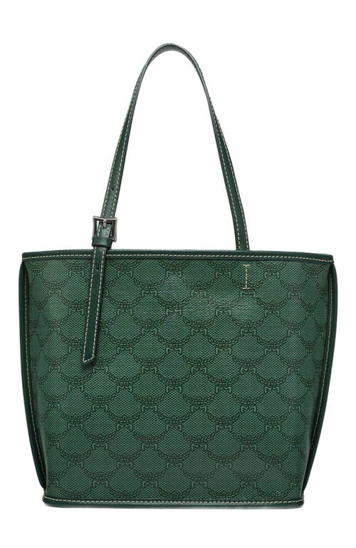 Mcm Himmel Shopper In Green