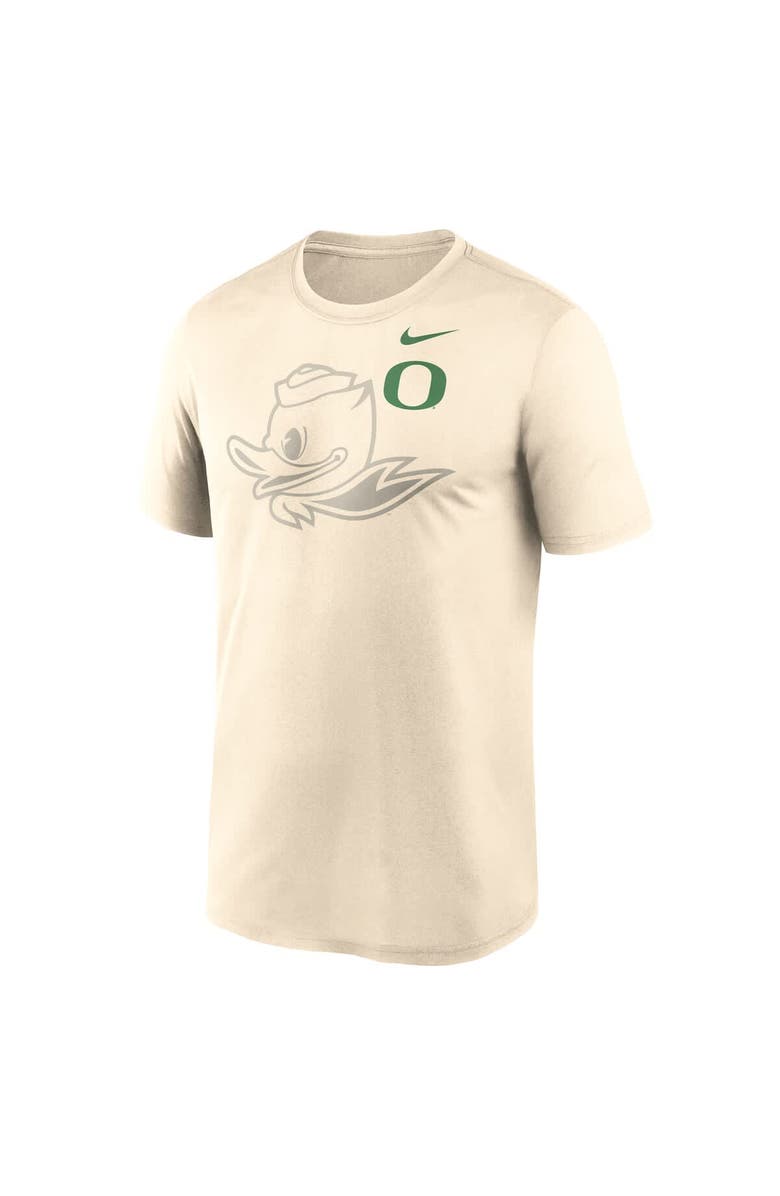Nike Men's Nike Natural Oregon Ducks Campus Shadow Legend Performance T-Shirt, Alternate, color, Natural