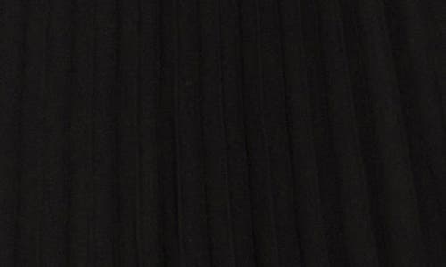 Nordstrom Crinkle A-line Maxi Skirt In Black