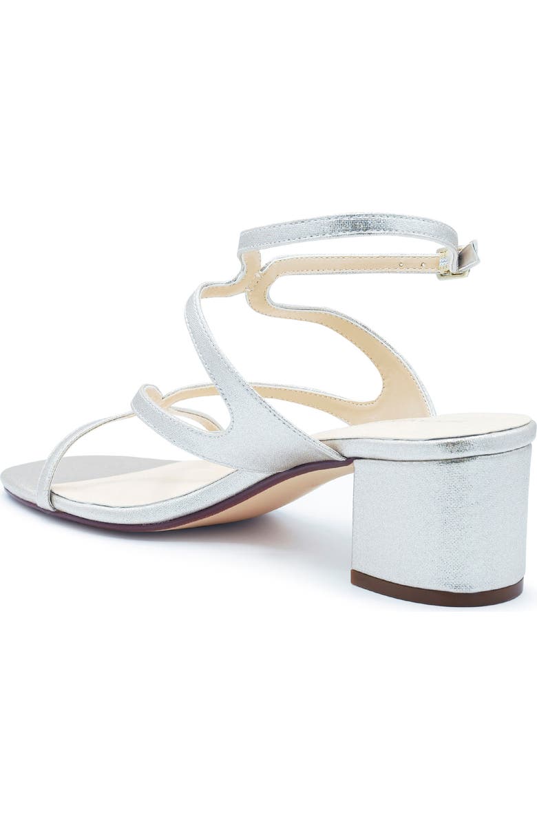 Touch Ups Cora Ankle Strap Sandal - Wide Width Available, Alternate, color, Silver