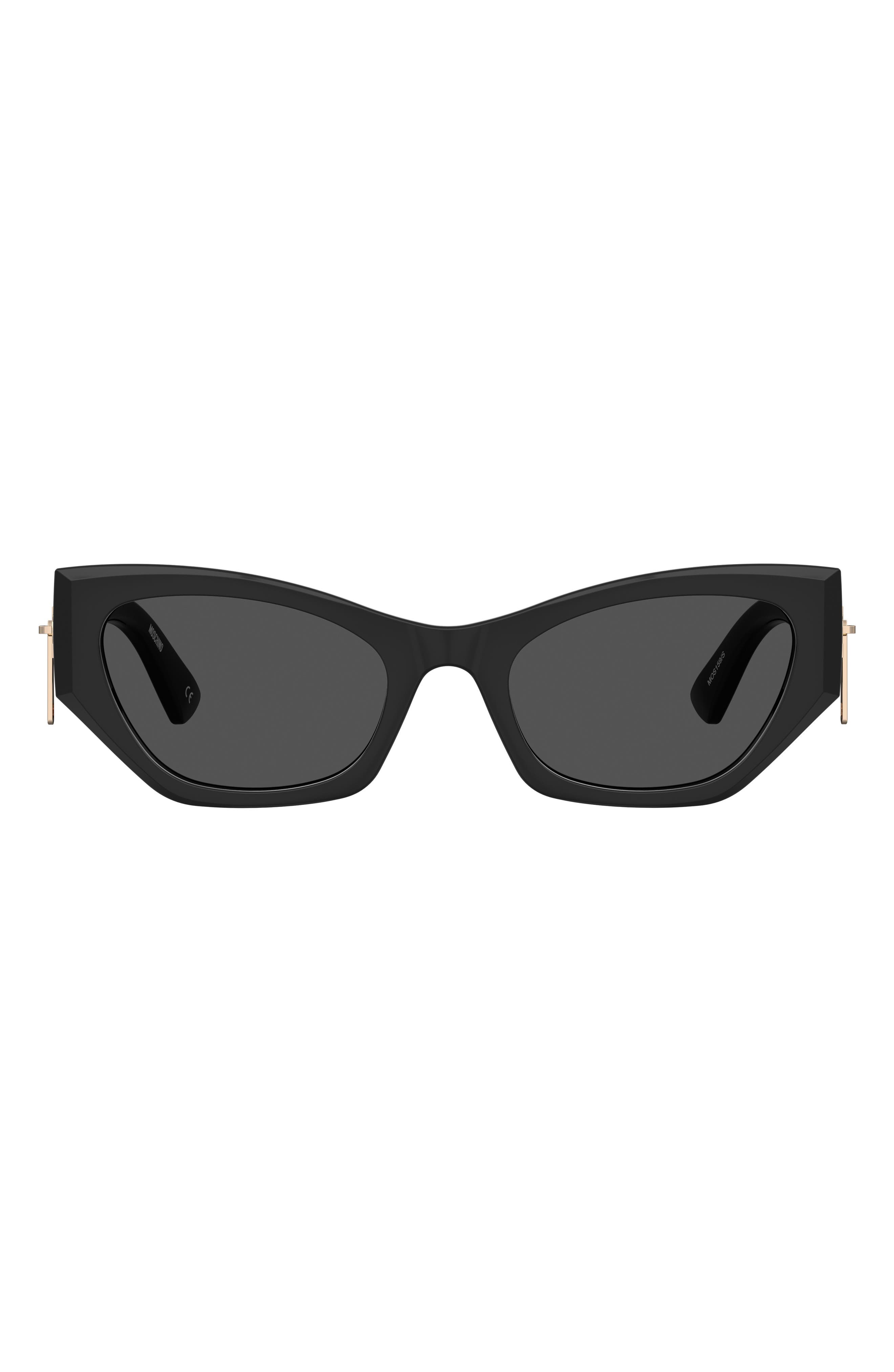 Moschino 55mm Cat Eye Sunglasses