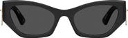 Moschino 55mm Cat Eye Sunglasses