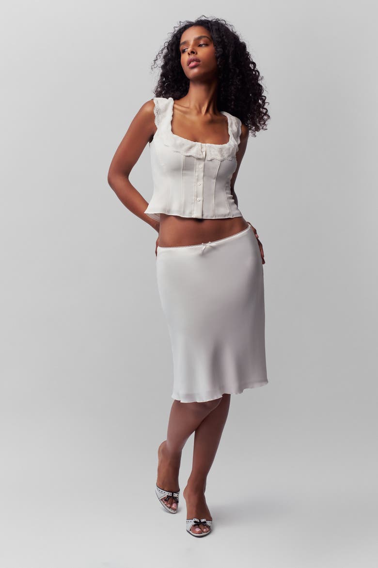 Paloma Lace Top, Alternate, color, White